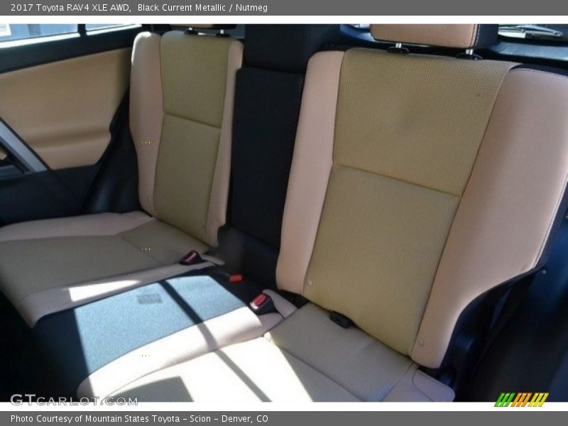Black Current Metallic / Nutmeg 2017 Toyota RAV4 XLE AWD