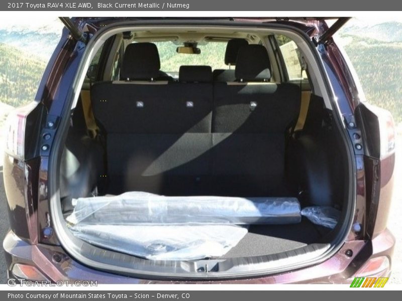 Black Current Metallic / Nutmeg 2017 Toyota RAV4 XLE AWD