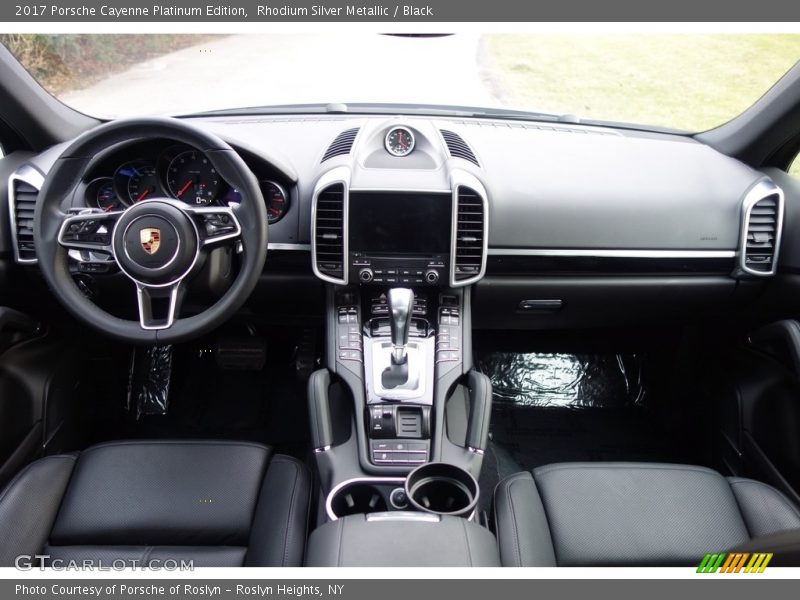  2017 Cayenne Platinum Edition Black Interior