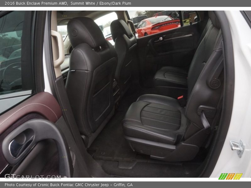 Summit White / Ebony/Dark Plum 2016 Buick Enclave Premium AWD