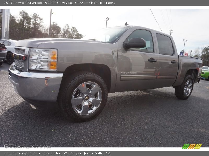Graystone Metallic / Ebony 2013 Chevrolet Silverado 1500 LT Crew Cab