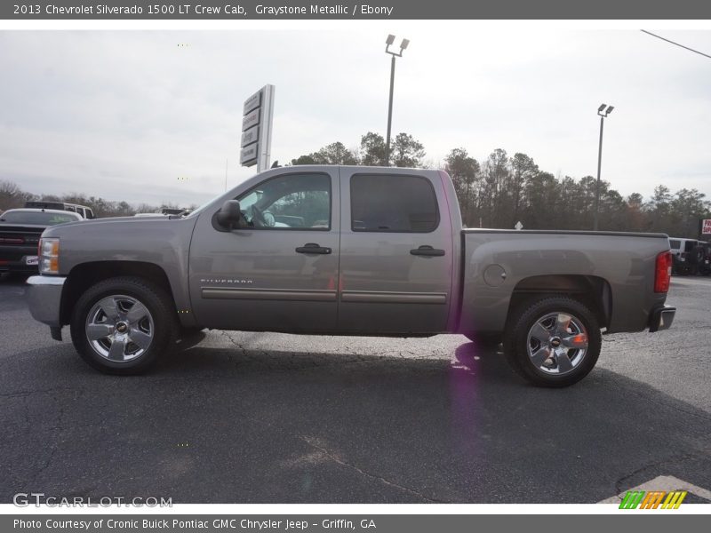 Graystone Metallic / Ebony 2013 Chevrolet Silverado 1500 LT Crew Cab