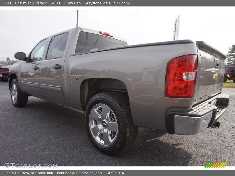 Graystone Metallic / Ebony 2013 Chevrolet Silverado 1500 LT Crew Cab