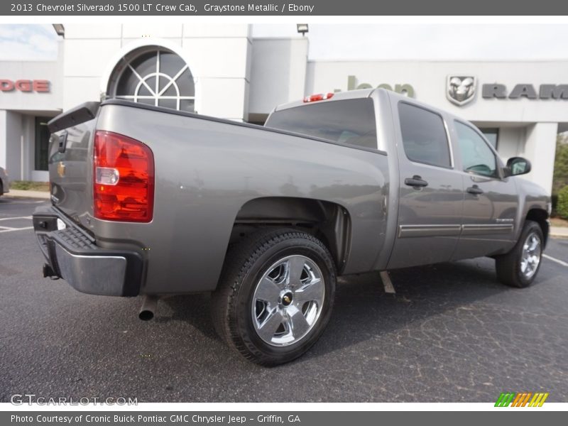 Graystone Metallic / Ebony 2013 Chevrolet Silverado 1500 LT Crew Cab
