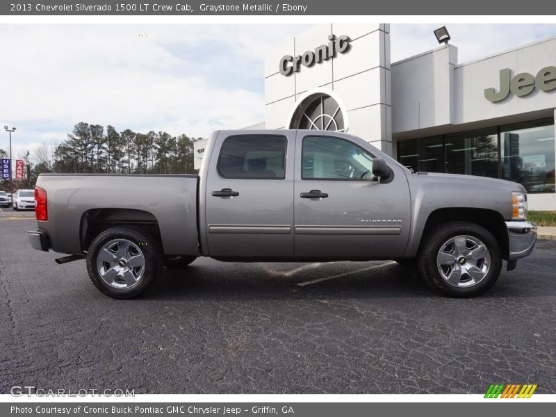 Graystone Metallic / Ebony 2013 Chevrolet Silverado 1500 LT Crew Cab