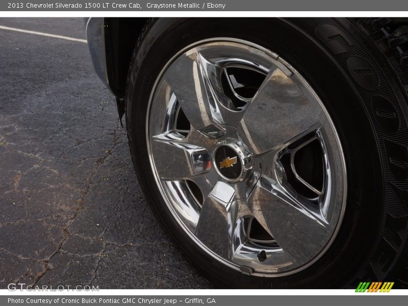 Graystone Metallic / Ebony 2013 Chevrolet Silverado 1500 LT Crew Cab
