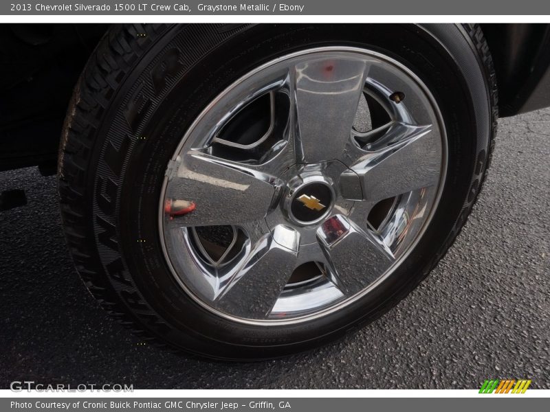 Graystone Metallic / Ebony 2013 Chevrolet Silverado 1500 LT Crew Cab