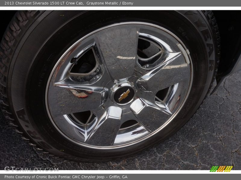 Graystone Metallic / Ebony 2013 Chevrolet Silverado 1500 LT Crew Cab