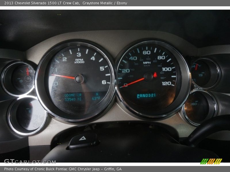 Graystone Metallic / Ebony 2013 Chevrolet Silverado 1500 LT Crew Cab