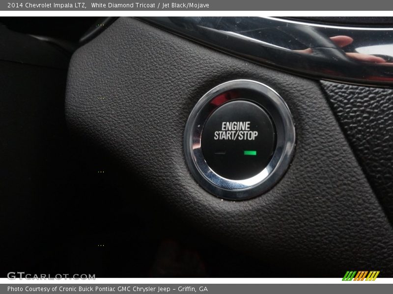 White Diamond Tricoat / Jet Black/Mojave 2014 Chevrolet Impala LTZ