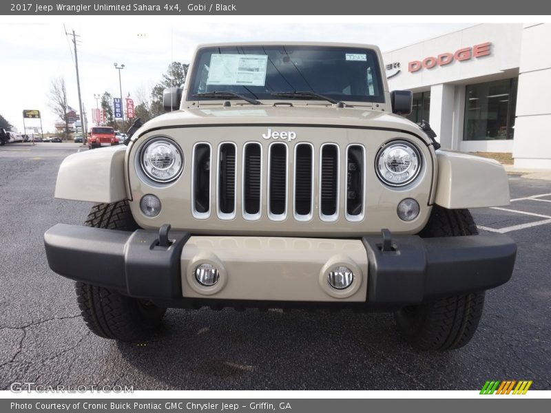 Gobi / Black 2017 Jeep Wrangler Unlimited Sahara 4x4