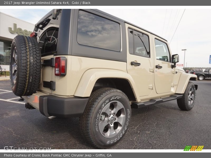 Gobi / Black 2017 Jeep Wrangler Unlimited Sahara 4x4