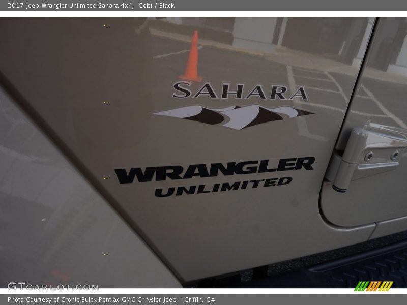 Gobi / Black 2017 Jeep Wrangler Unlimited Sahara 4x4