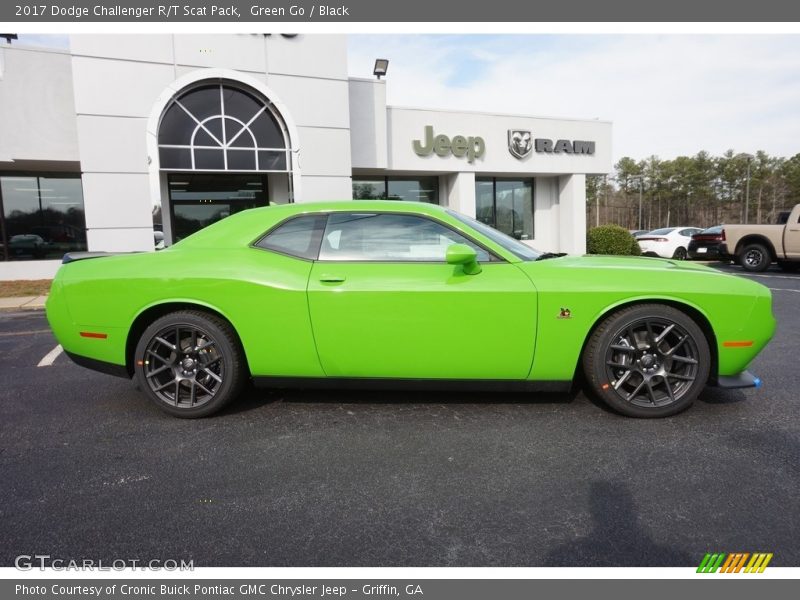  2017 Challenger R/T Scat Pack Green Go