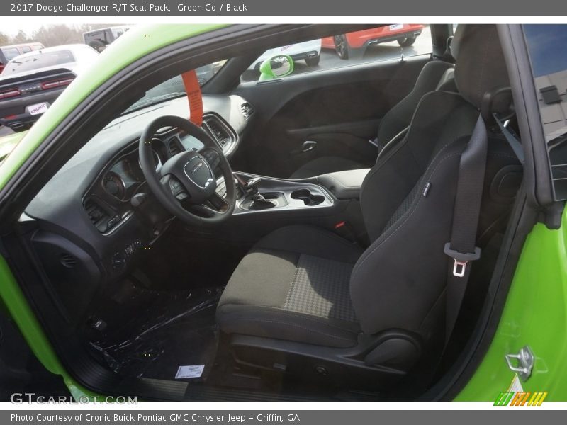 Green Go / Black 2017 Dodge Challenger R/T Scat Pack