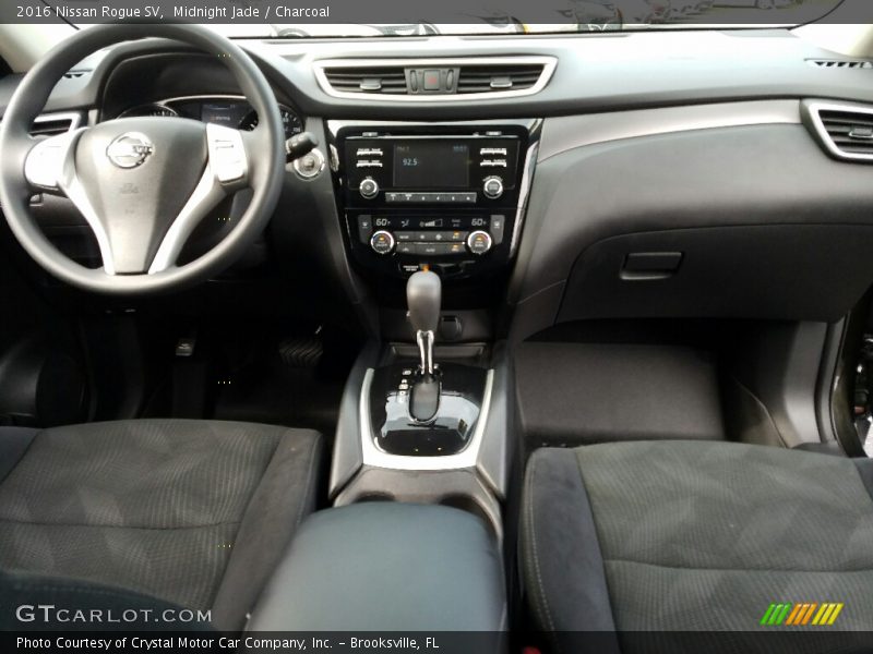 Midnight Jade / Charcoal 2016 Nissan Rogue SV
