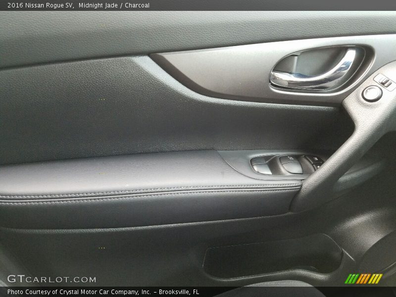 Midnight Jade / Charcoal 2016 Nissan Rogue SV