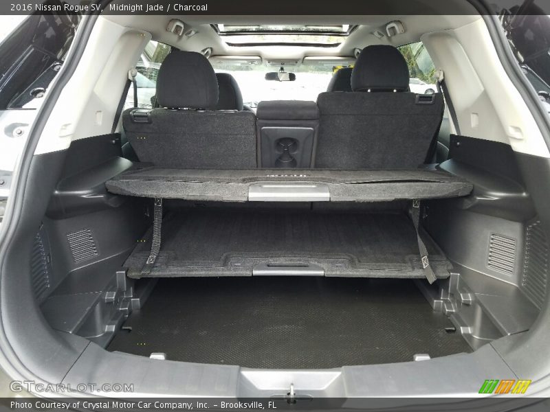 Midnight Jade / Charcoal 2016 Nissan Rogue SV