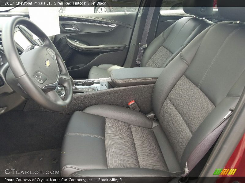 Siren Red Tintcoat / Jet Black 2017 Chevrolet Impala LT