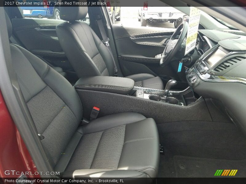 Siren Red Tintcoat / Jet Black 2017 Chevrolet Impala LT