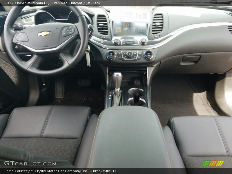 Siren Red Tintcoat / Jet Black 2017 Chevrolet Impala LT