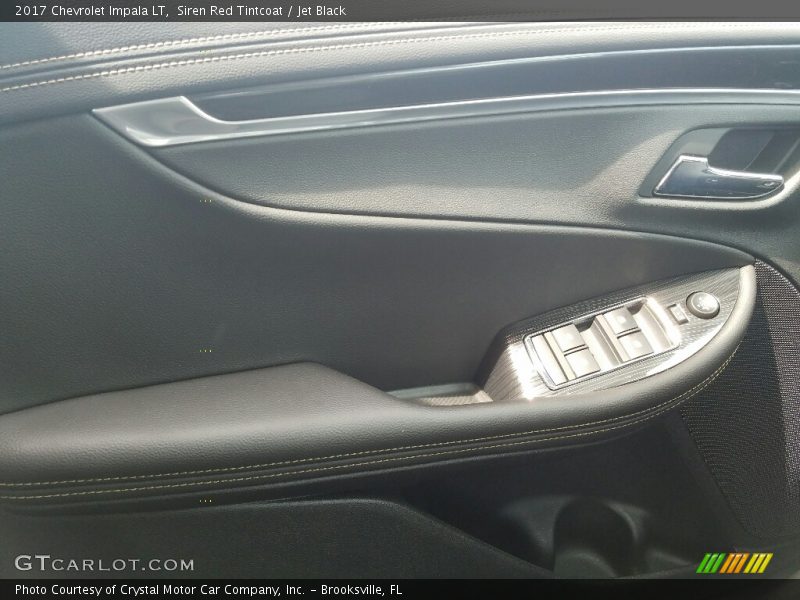 Siren Red Tintcoat / Jet Black 2017 Chevrolet Impala LT