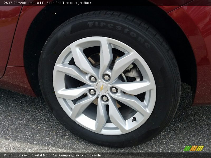 Siren Red Tintcoat / Jet Black 2017 Chevrolet Impala LT