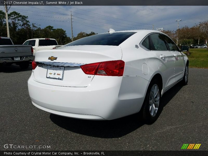 Summit White / Jet Black 2017 Chevrolet Impala LT