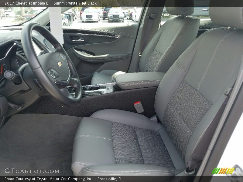 Summit White / Jet Black 2017 Chevrolet Impala LT