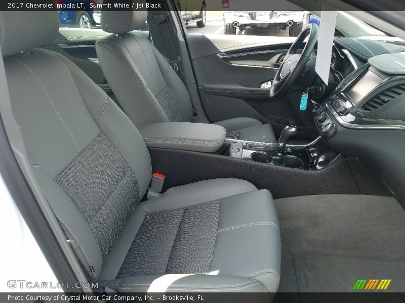 Summit White / Jet Black 2017 Chevrolet Impala LT
