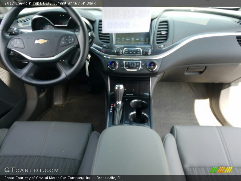 Summit White / Jet Black 2017 Chevrolet Impala LT