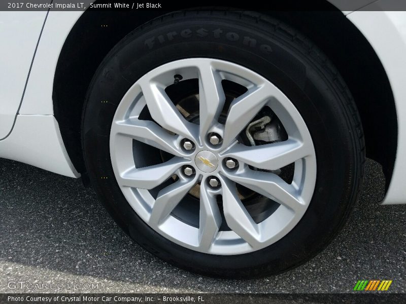Summit White / Jet Black 2017 Chevrolet Impala LT