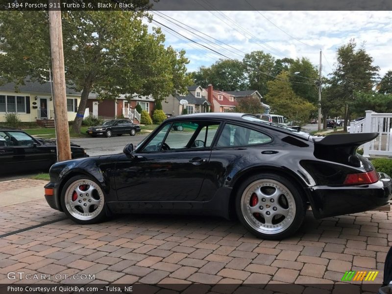 Black / Black 1994 Porsche 911 Turbo 3.6