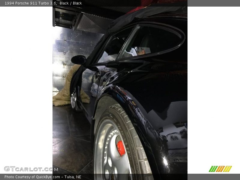Black / Black 1994 Porsche 911 Turbo 3.6