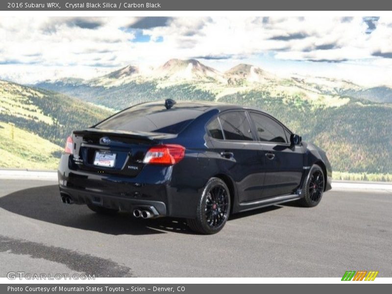 Crystal Black Silica / Carbon Black 2016 Subaru WRX