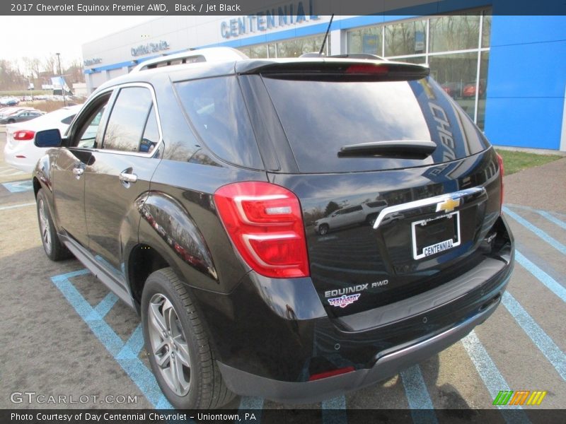 Black / Jet Black 2017 Chevrolet Equinox Premier AWD