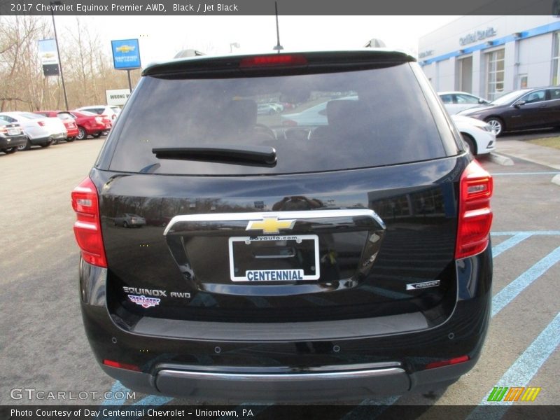 Black / Jet Black 2017 Chevrolet Equinox Premier AWD