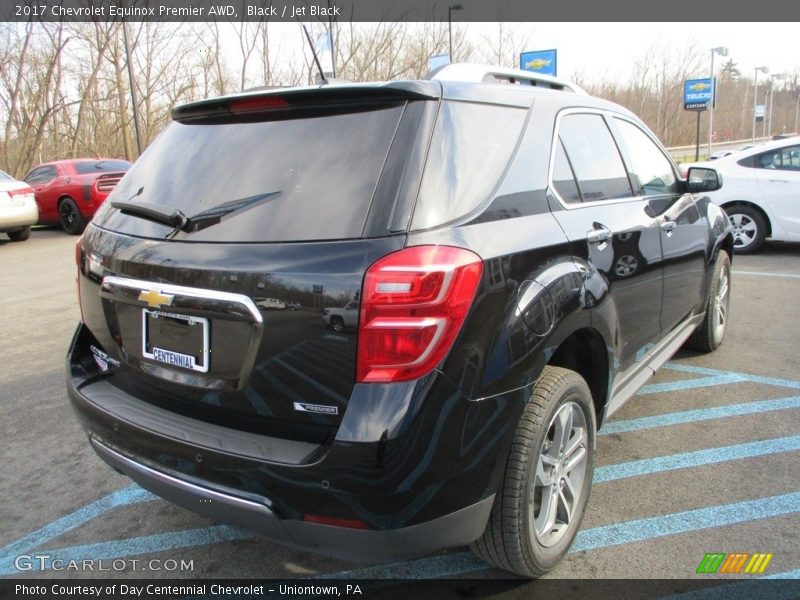 Black / Jet Black 2017 Chevrolet Equinox Premier AWD