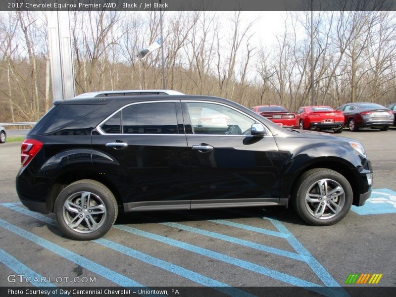 Black / Jet Black 2017 Chevrolet Equinox Premier AWD