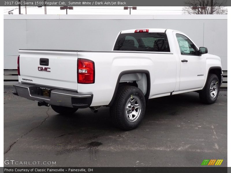 Summit White / Dark Ash/Jet Black 2017 GMC Sierra 1500 Regular Cab