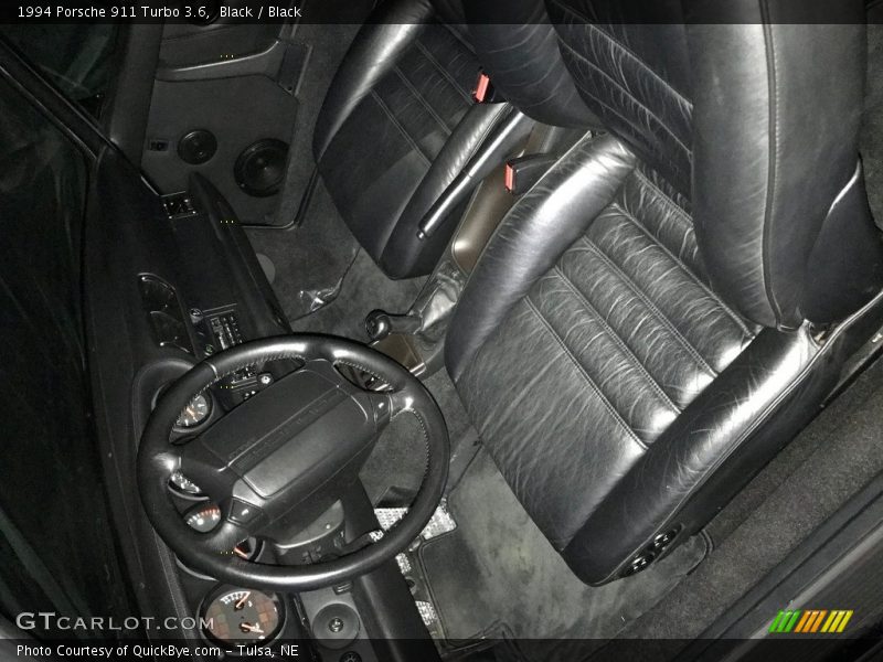 Black / Black 1994 Porsche 911 Turbo 3.6