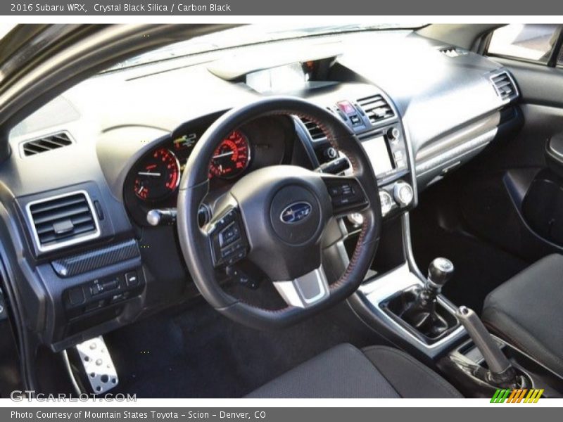 Crystal Black Silica / Carbon Black 2016 Subaru WRX
