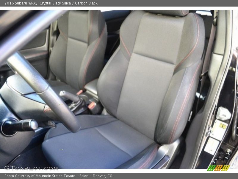 Crystal Black Silica / Carbon Black 2016 Subaru WRX