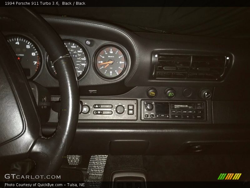 Black / Black 1994 Porsche 911 Turbo 3.6