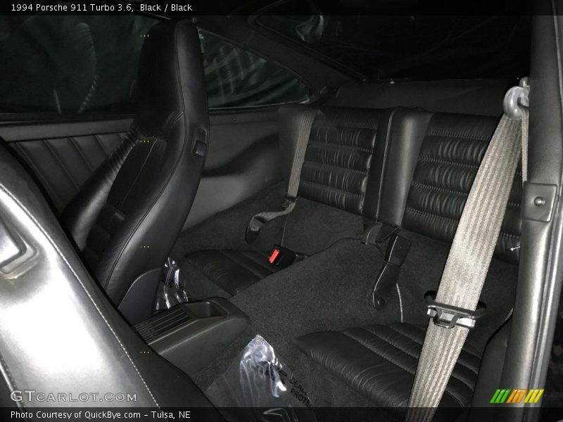 Black / Black 1994 Porsche 911 Turbo 3.6