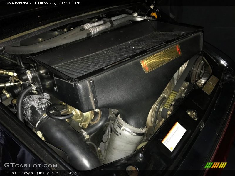 Black / Black 1994 Porsche 911 Turbo 3.6