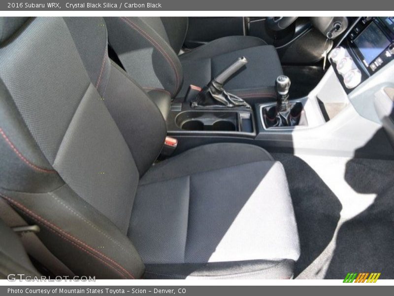 Crystal Black Silica / Carbon Black 2016 Subaru WRX