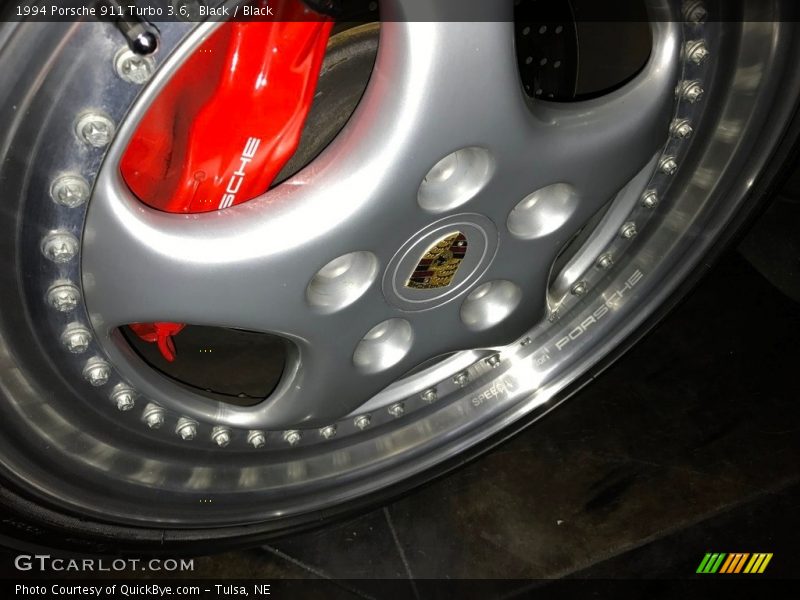 Black / Black 1994 Porsche 911 Turbo 3.6