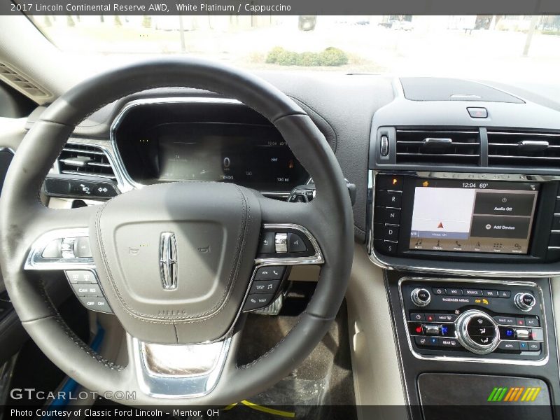Dashboard of 2017 Continental Reserve AWD