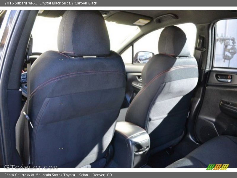 Crystal Black Silica / Carbon Black 2016 Subaru WRX